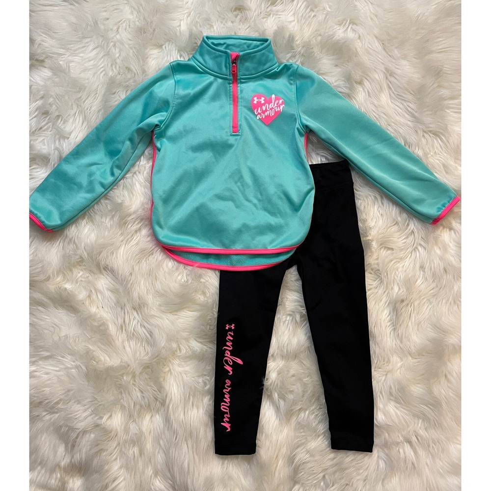 Toddler Girl Under Armour Set
